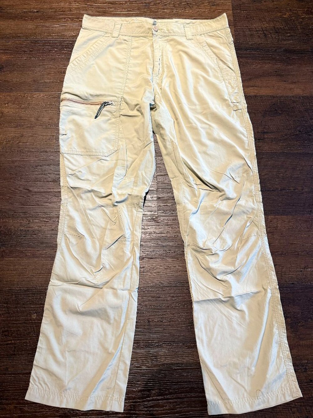 Columbia PFG Mens 34x32 Khaki Quick Dry Fishing Pants Lightweight NWOT